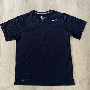 Nike Dri Fit V-Neck T Shirt